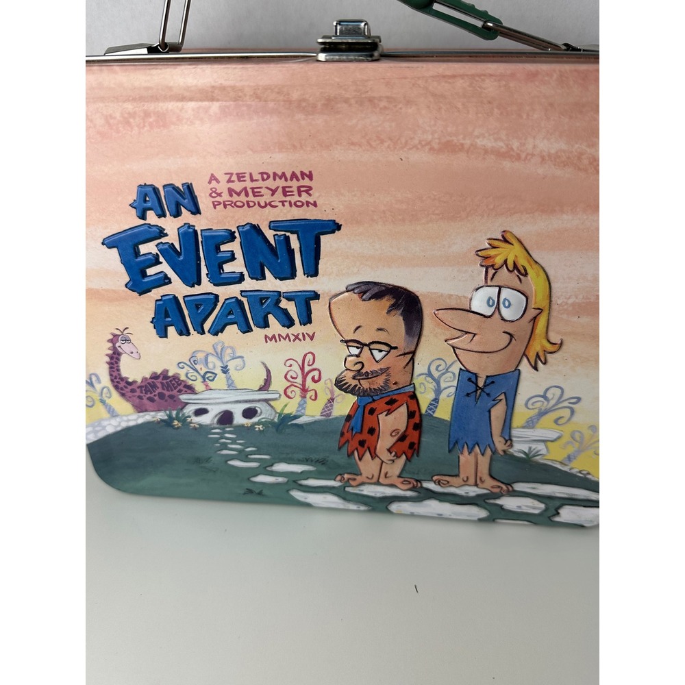 An Event Apart MMXIV Metal Lunch Box and Thermos Set Zeldman & Meyer 2014 - Picture 4 of 13